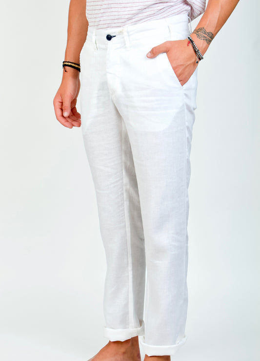 PANTALONE ESSENTIAL LINO