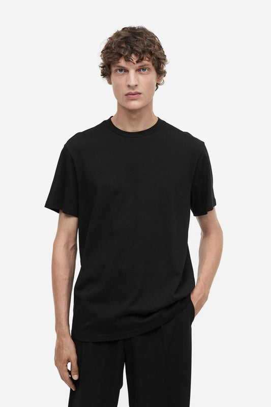 T SHIRT BASIC BLACK